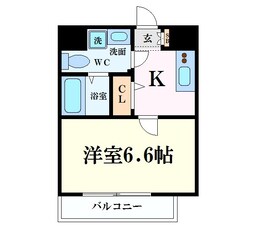 森ノ宮駅 徒歩5分 8階の物件間取画像